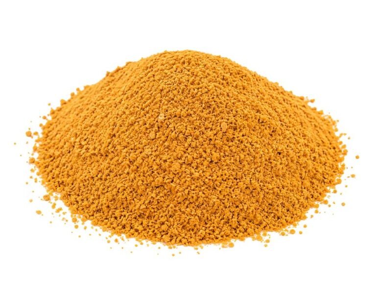 Ground carrot for pet food